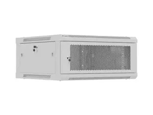 Lanberg Wall mounted installation cabinet 19" 4U 600X600 | WF01-6604-23S | Grey