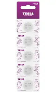 Baterijos Tesla CR2430 Lithium 270 mAh (5 vnt)