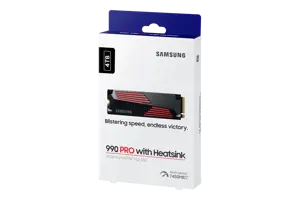 SSD diskas Samsung 990 PRO with Heatsink 4 TB, M.2, PCI Express 4.0