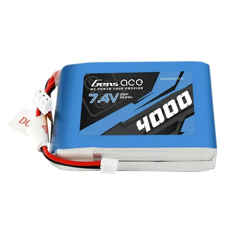 Akumuliatorius LiPo Gens Ace 4000mAh 7,4V 1C 