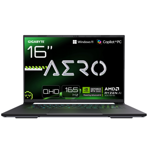 Nešiojamas kompiuteris GIGABYTE AERO X16 1TH-93EEC94DH, 350, 1000 GB, 16 Coliai, Windows 11 Home