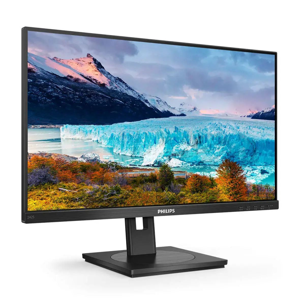Monitorius Philips S Line 242S1AE/00, 60.5 cm (23.8"), 1920 x 1080 pixels, Full HD, LED, 4 ms, Black
