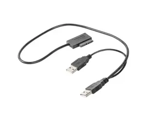 GEMBIRD A-USATA-01 Gembird Išorinis USB ir SATA adapteris, skirtas plonam SATA SSD/DVD diskui