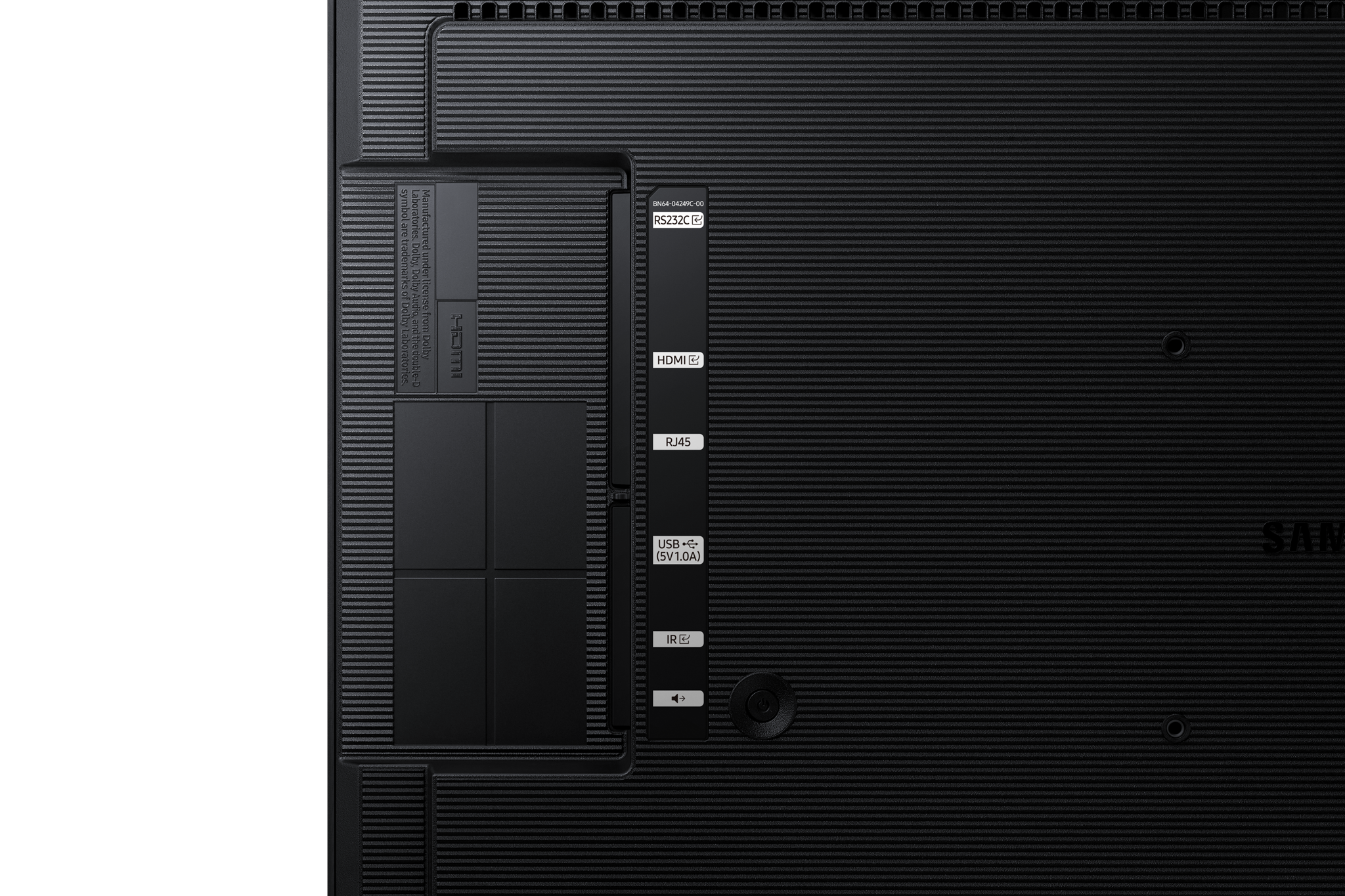 Samsung QB24C, Digital signage flat panel, 61 cm (24"), LED, 1920 x 1080 pixels, Wi-Fi, 16/7