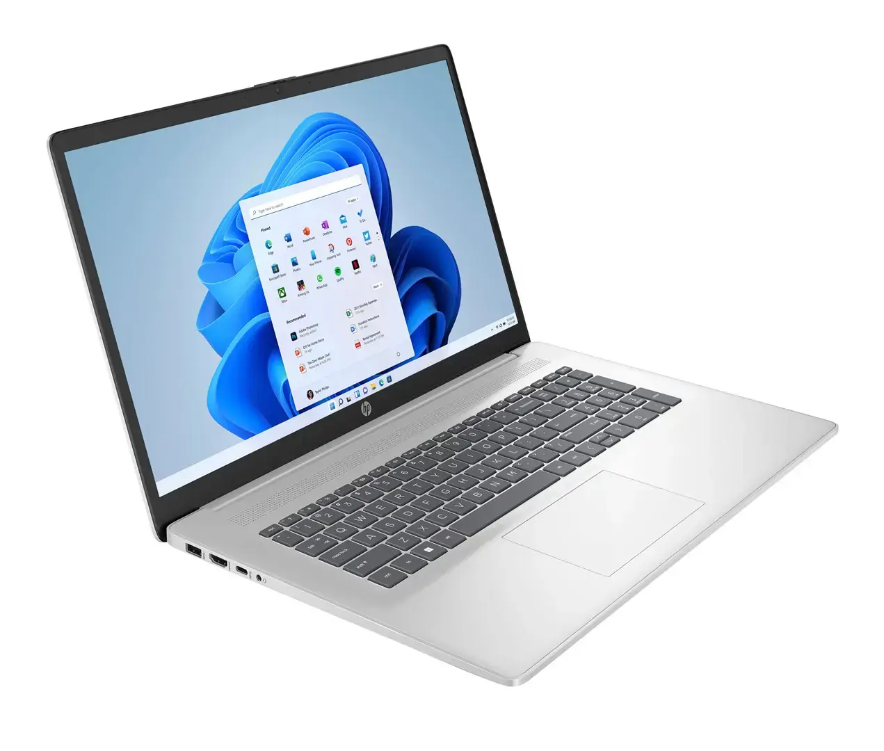 HP 17-cn4006nw Intel Core 7 150U Laptop, 43.9 cm (17.3"), Full HD, 16 GB DDR4 SDRAM, 1 TB SSD, Wi-Fi 6 (802.11ax), Windows 11 Home, Silver