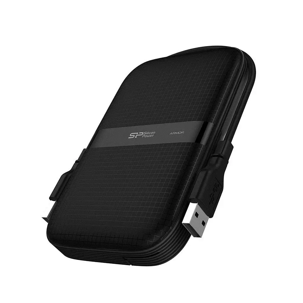 Silicon Power Armor A60, 5 TB, 2.5", 3.2 Gen 1 (3.1 Gen 1), Black