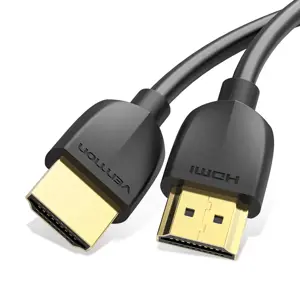 "Vention" nešiojamasis HDMI kabelis 2M juodas, 2 m, HDMI A tipo (standartinis), HDMI A tipo (standa…