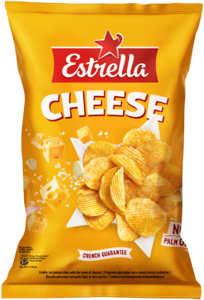 Traškučiai ESTRELLA, sūrio skonio, 130 g