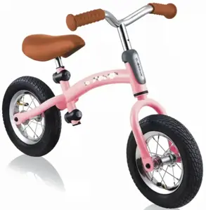 Globber balansinis dviratis Go Bike Air pastelinės rožinės spalvos