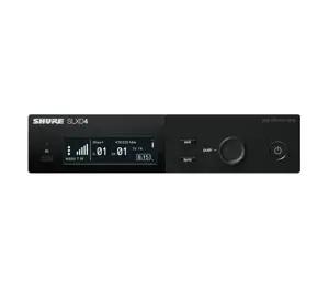 Shure SLXD4E-G59 wireless microphone receiver Desktop