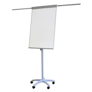 Konferencijų stovas MEMOBE PROFESSIONAL, mobilus, 2 šoniniai laikikliai, 105x68 cm
