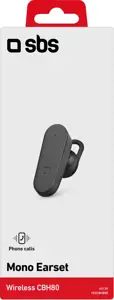 SBS Bluetooth headset BH80 Wireless, black