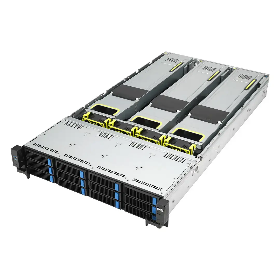 ASUS RS720A-E12-RS24U Socket SP5 Rack (2U) Grey