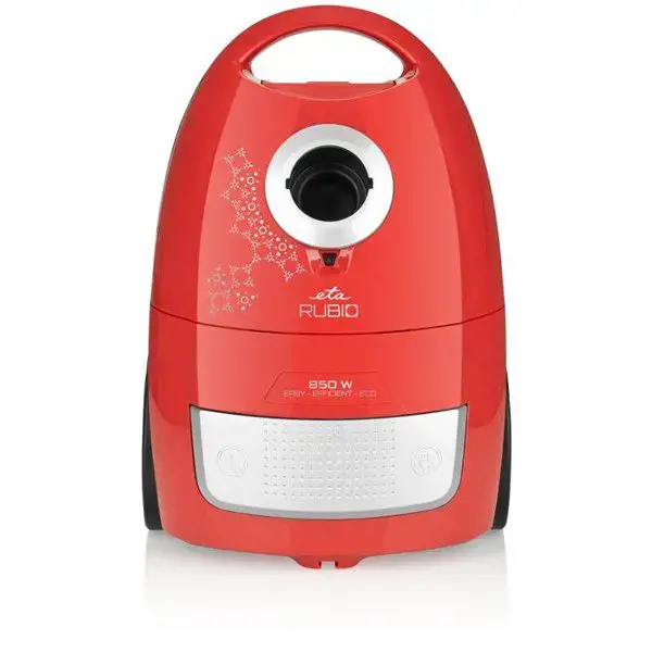 ETA Dulkių siurblys Rubio ETA049190010 Dulkių siurblys su maišeliu, galia 850 W, dulkių talpa 2 l, raudonos spalvos