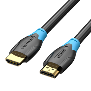 Vention HDMI Cable 2M Black, 2 m, HDMI Type A (Standard), HDMI Type A (Standard), 3D, 18 Gbit/s, Bl…