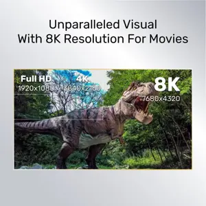 UNITEK C140w kabelis HDMI 2.1 8K 4K120Hz UHD 5 m