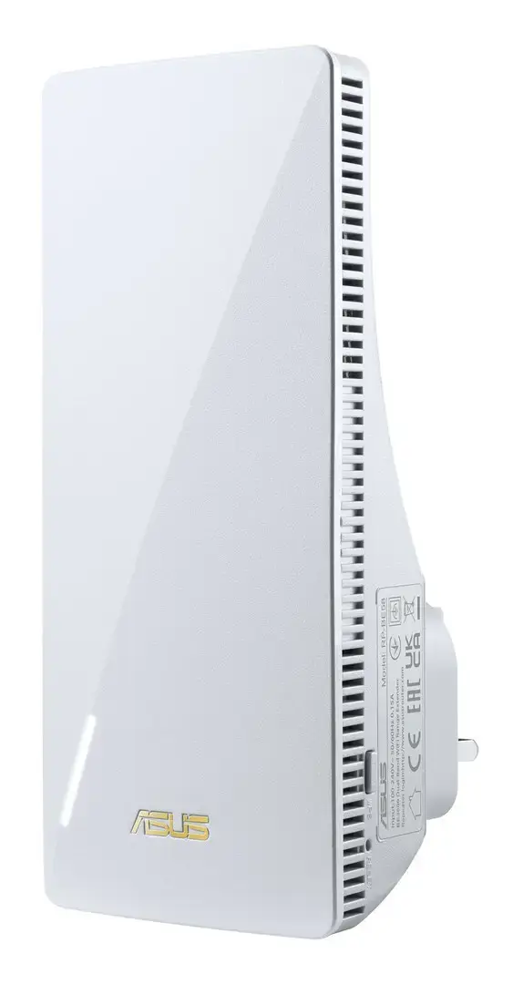 ASUS RP-BE58 Dual-band (2.4 GHz / 5 GHz) Wi-Fi 7 (802.11be) White 1 Internal (Type G)