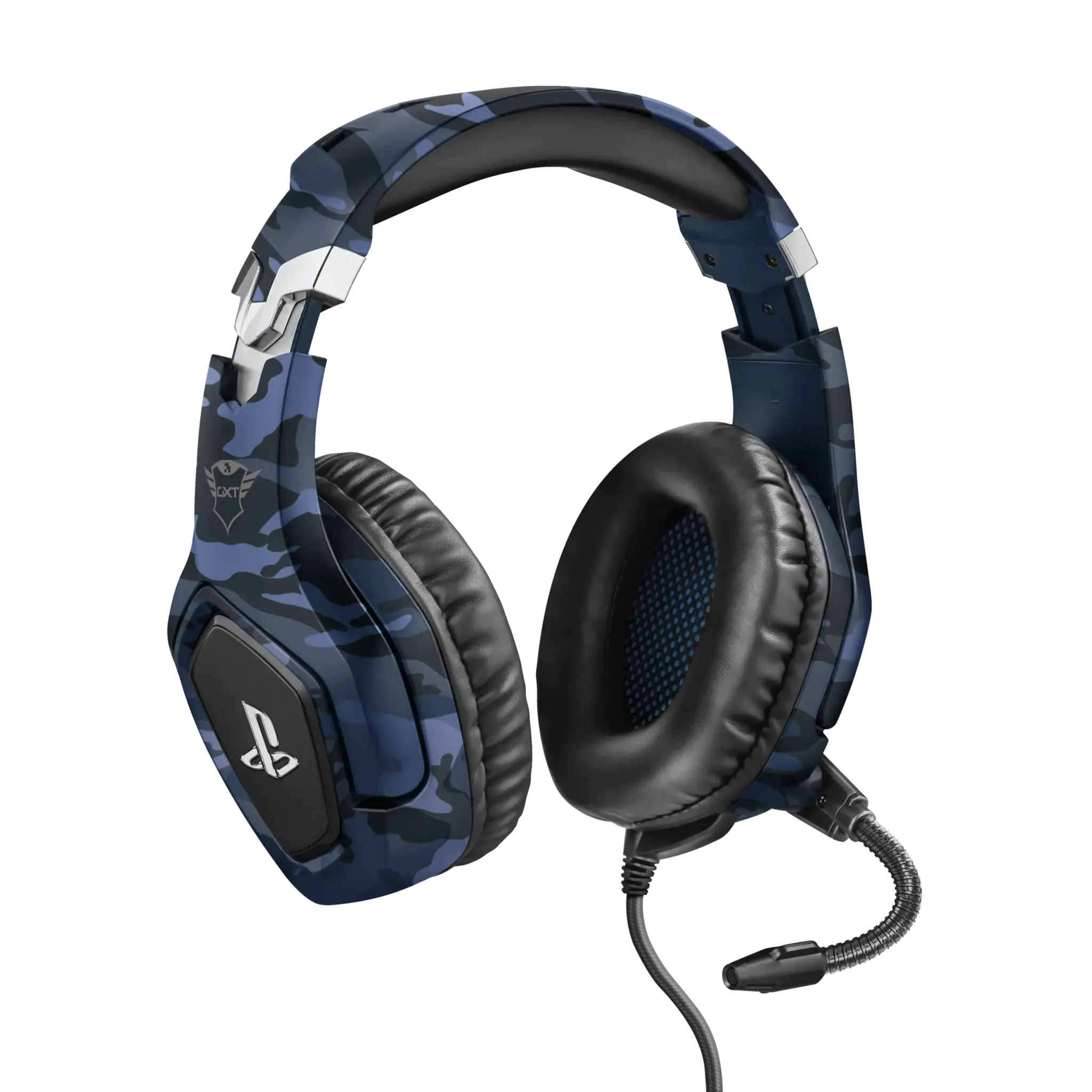 "Trust GXT 488 Forze PS4", laidinės, žaidimų, 20 - 20000 Hz, 339 g, ausinės, juodos, mėlynos