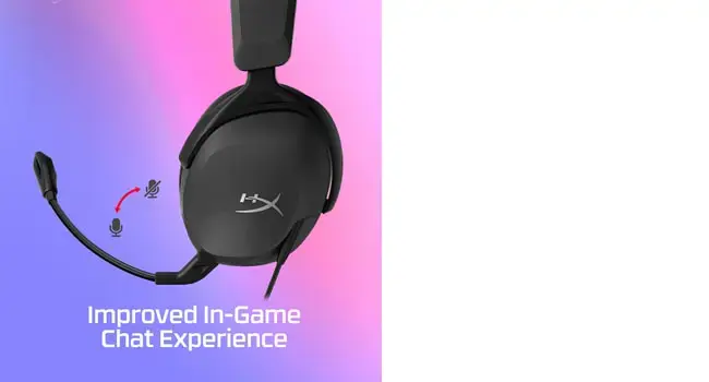 "HyperX Cloud Stinger 2 Core" žaidimų ausinės, laidinės, žaidimų, 10 - 25000 Hz, 275 g, ausinės, juodos