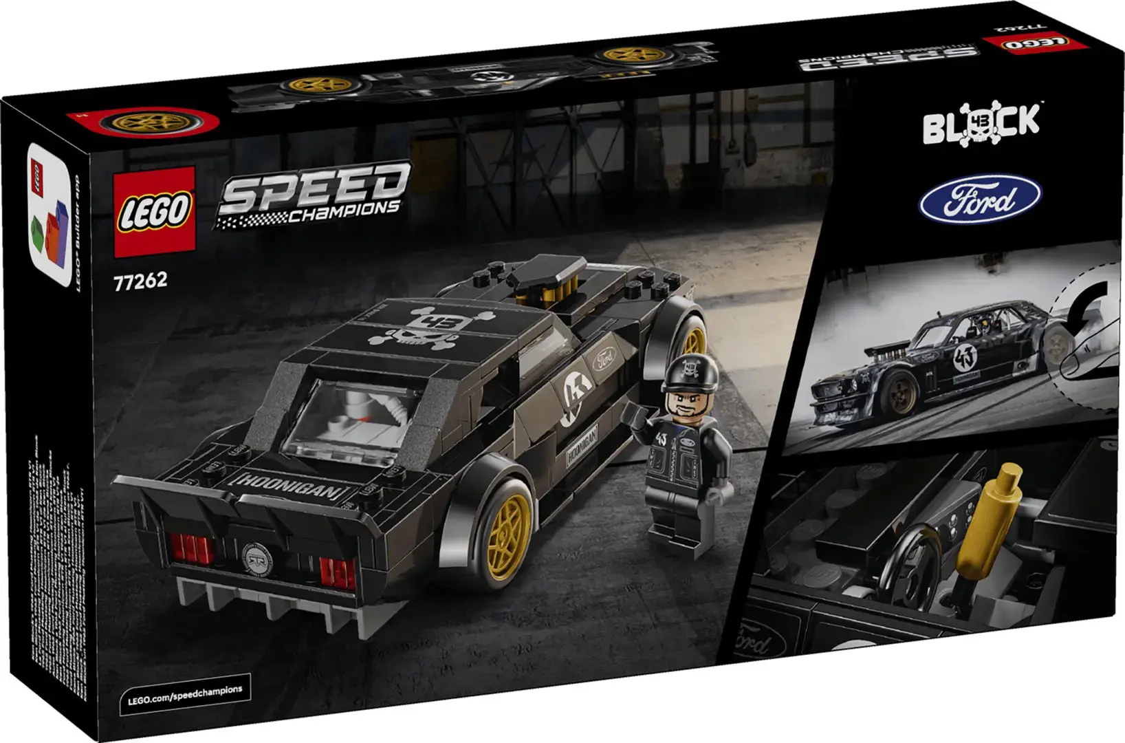 LEGO SPEED CHAMPIONS 77262 Ken Block's '65 Ford Mustang Hoonicorn V1