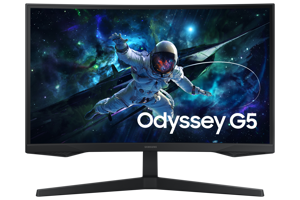 Samsung G55C, 68.6 cm (27"), 2560 x 1440 pixels, Quad HD, LED, 1 ms, Black