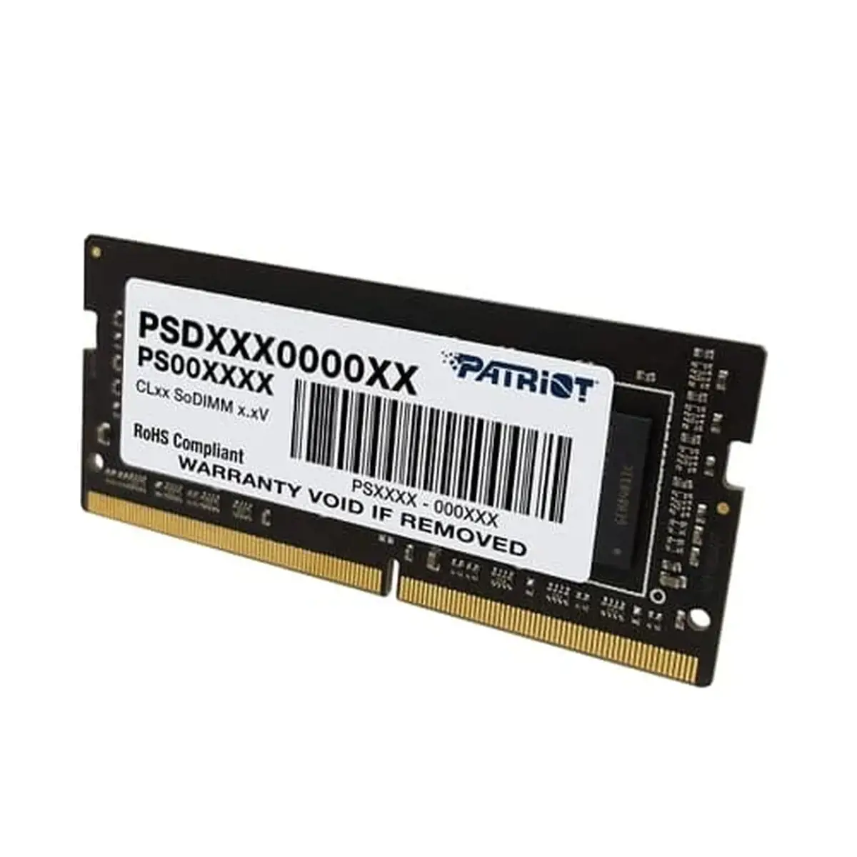 PATRIOT Signature Series 32GB DDR4 1x32GB 3200MHz SODIMM Single