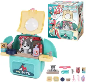 WOOPIE nešiojamas šunų priežiūros rinkinys 2-in-1