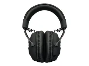 LOGITECH G PRO X LIGHTSPEED belaidės žaidimų ausinės - mėlynas mikrofonas - juodos spalvos