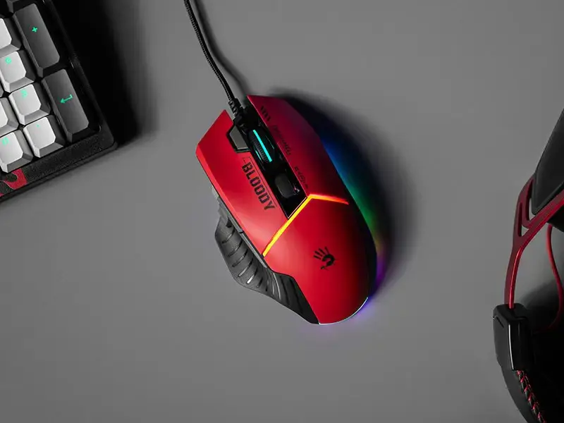 A4TECH PELĖ W95MAX USB SPORTS RED A4TMYS47257