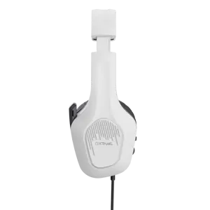 Trust GXT 415W Zirox, Wired, 20 - 20000 Hz, Gaming, 253 g, Headset, White