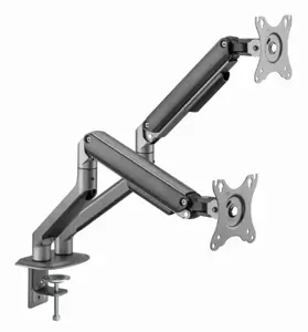 Gembird MA-DA2-05 monitor mount / stand 81.3 cm (32") Grey Desk