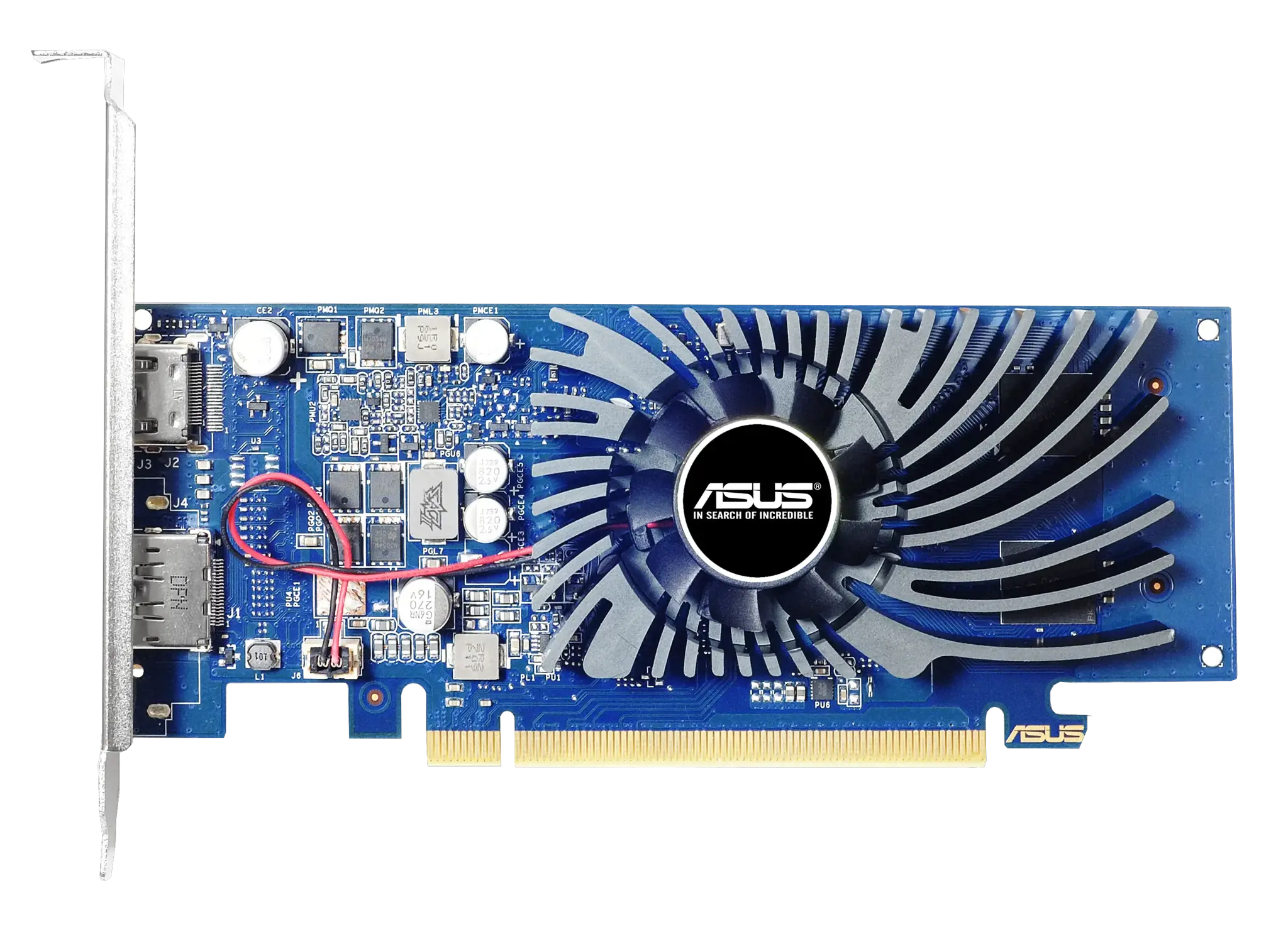 Vaizdo plokštė ASUS GeForce GT 1030 2 GB, GDDR5, 64 bitai, 90YV0AT2-M0NA00