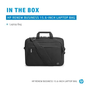 HP Renew Business 15,6 colių nešiojamojo kompiuterio krepšys, Messenger dėklas, 39,6 cm (15,6"), 610 g