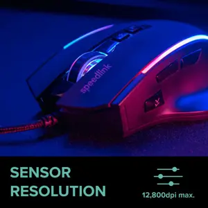 Speedlink mouse Decus NX RGB, black (SL-680024-RRBK)