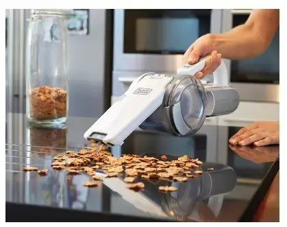 Black & Decker PV1820L handheld vacuum Chrome Bagless