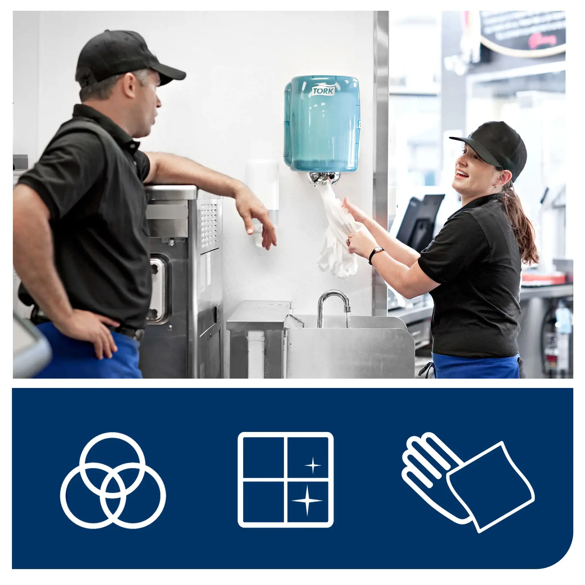 Popieriniai rankšluosčiai TORK ADVANCED M2,151131, 1sl., 21.5 cm x 275 m, balta sp.