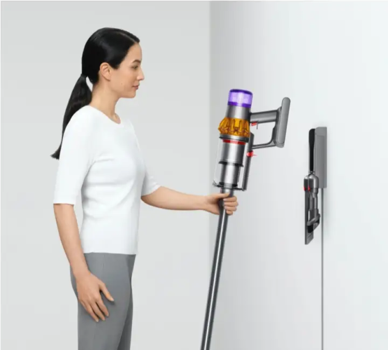 Dyson V15 Detect Absolute Belaidis dulkių siurblys, Nickel/Yellow