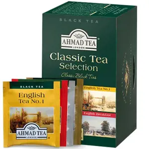 Juodoji arbata AHMAD CLASSIC SELECTION, 20 arbatos pakelių x 2 g