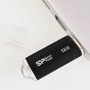 SILICON POWER atmintinė USB Ultima II I-series 32GB USB 2.0 juoda
