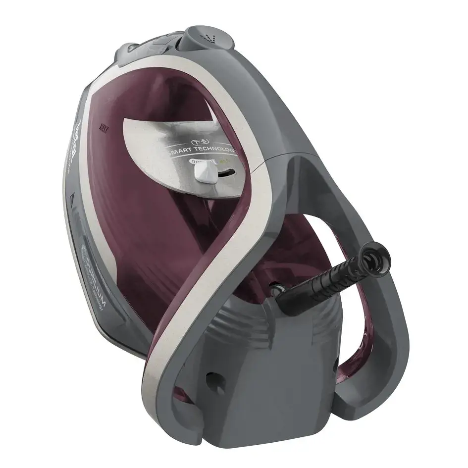 "Tefal Smart Protect Plus FV6870", sausas ir garų lygintuvas, "Durilium AirGlide" padas, 2 m, 260 g/min, raudonas, 40 g/min