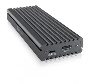 ICYBOX IB-1817MC-C31 Išorinis korpusas PCIe NVMe/SATA M.2 SSD USB 3.1 Type-C pilkos spalvos