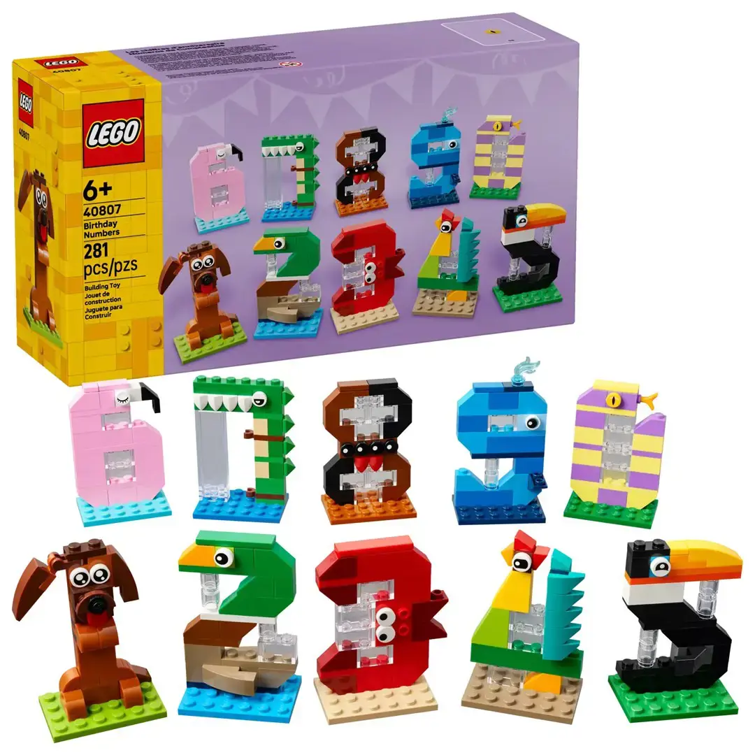 LEGO 40807 Birthday Numbers