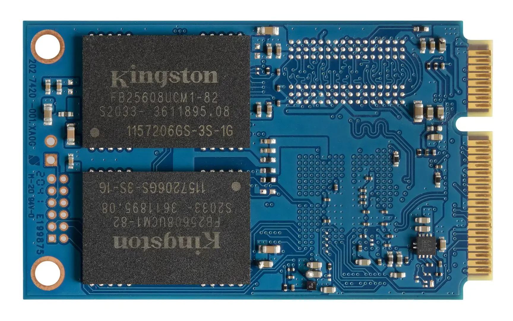 SSD diskas KINGSTON KC600 256 GB, mSATA, SATA 6Gb/s