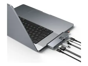 USB šakotuvas "Hyper HD575-GRY-GL