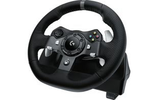 LOGITECH G920 "Driving Force" lenktynių ratas
