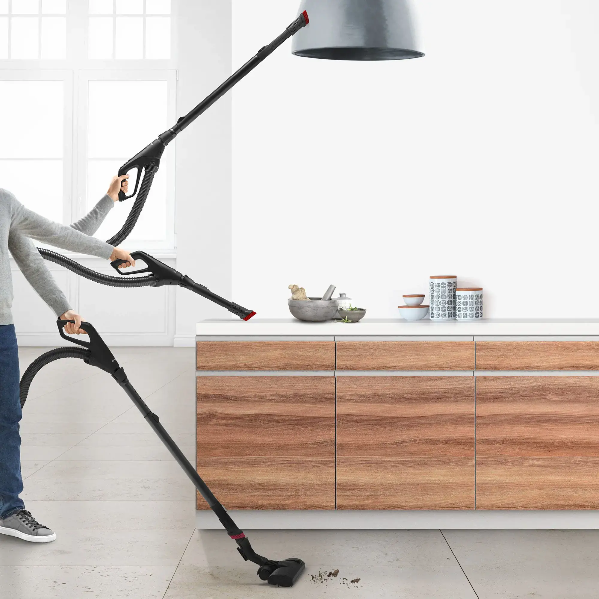 Bosch Serie 6 BGB6X330, 600 W, Cylinder vacuum, Dry, Dust bag, HEPA, Filtering