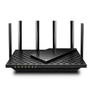 TP-Link Archer AX72, "Wi-Fi 6" (802.11ax), dviejų dažnių (2,4 GHz / 5 GHz), Ethernet LAN, juodas, n…