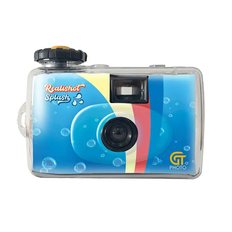 GT Photo Realishot Splash Vandeniui atsparus vienkartinis fotoaparatas 27 Nuotraukos