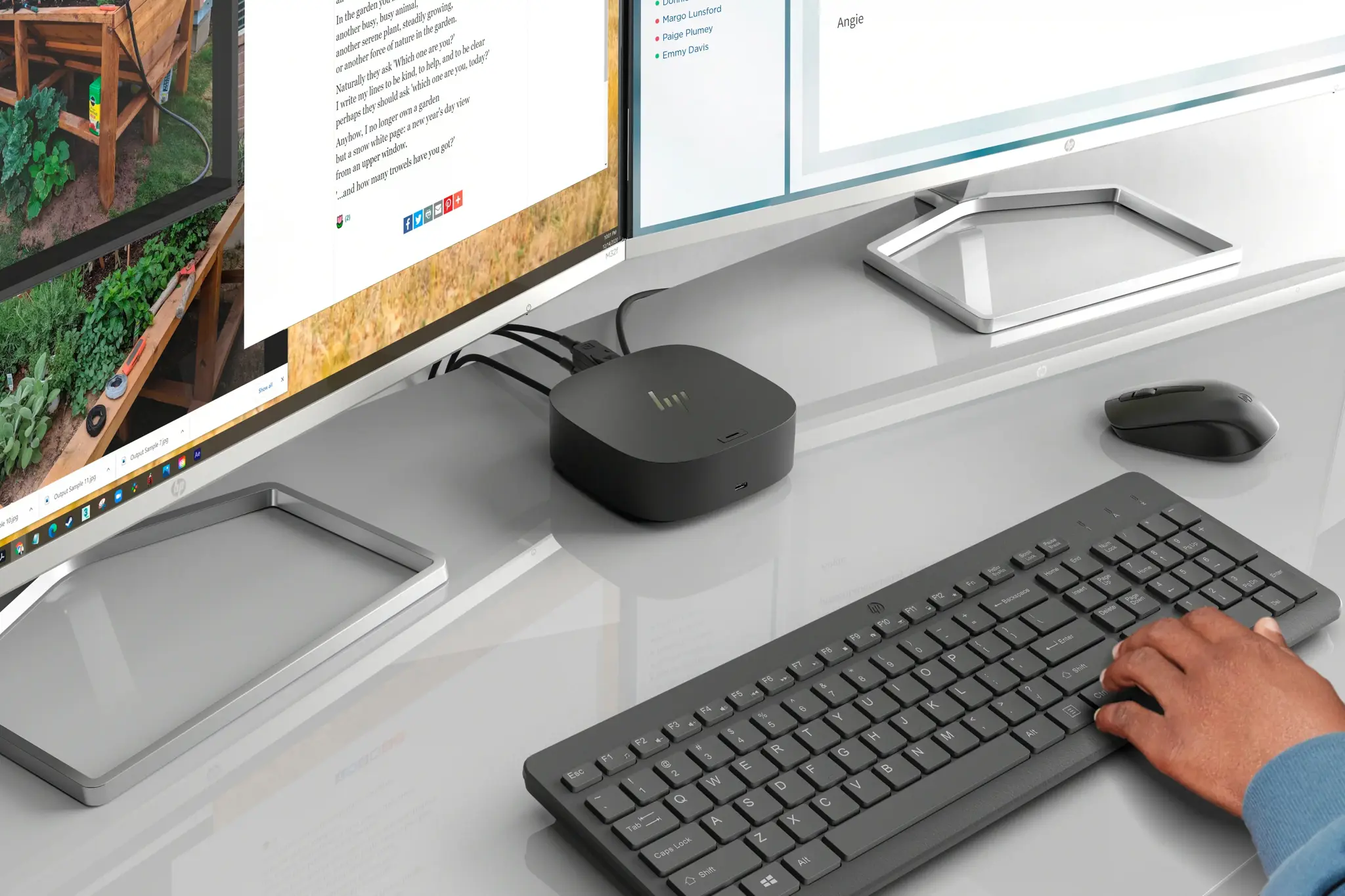 HP 930 Creator belaidė pelė, dešinioji, "Bluetooth", 3000 DPI, sidabrinė