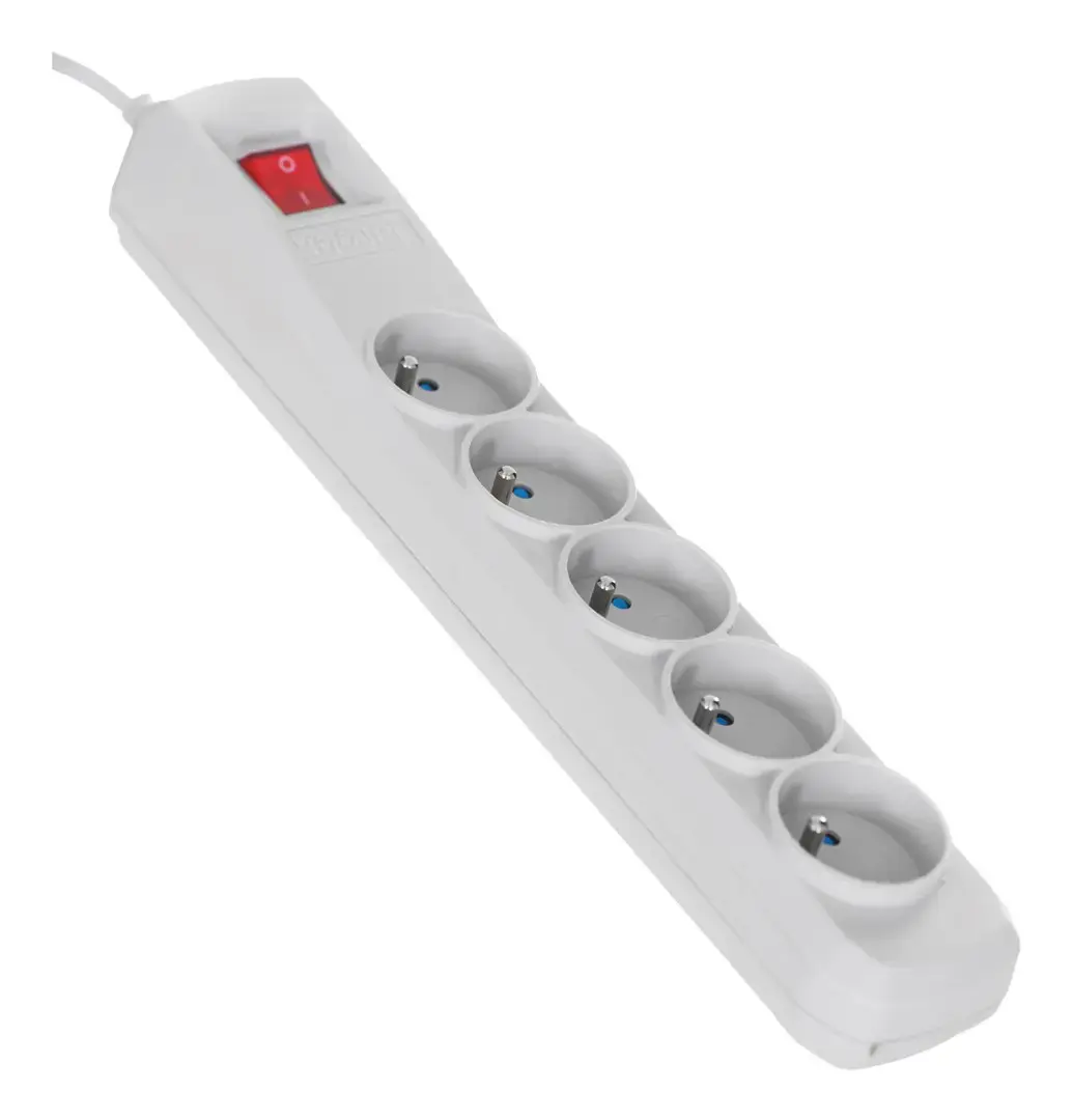 Activejet pilka maitinimo juosta su laidu ACJ COMBO 5G/3M/BEZP. AUT/S